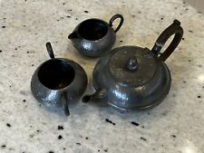 Pewter antique tea for sale  LONDON
