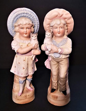 Antique pair large for sale  Shipping to Ireland