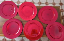 Sottopiatti vassoi tondi usato  Italia