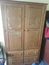 Large wooden cupboard for sale  FAKENHAM