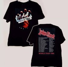 Camiseta Judas Priest British Steel Anniversary World Tour 1980 comprar usado  Enviando para Brazil