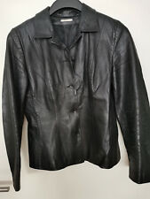 Klassische schwarze lederjacke gebraucht kaufen  Winningen