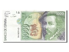 Billet espagne 1000 d'occasion  Lille-