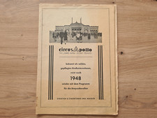Circus apollo 1948 gebraucht kaufen  Köln