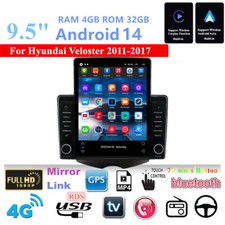Rádio estéreo 9,7"" 4+32GB navegação GPS player para Hyundai Veloster 2011-2017 Carplay, usado comprar usado  Enviando para Brazil