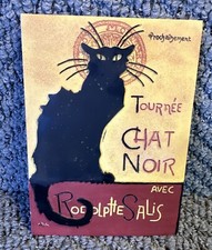 Chat noir sculpted for sale  Rayne