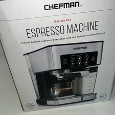 Máquina de café expresso Chefman Barista Pro conjunto de bebidas 6 em 1 - reservatório de 1,6 litros , usado comprar usado  Enviando para Brazil