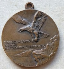 Medaglia reggimento alpini usato  Roma