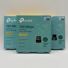 Usado, Pacote com 3 | Adaptador USB Wireless N Nano TP-LINK 150Mbps | TLWN725N | Caixa Aberta comprar usado  Enviando para Brazil