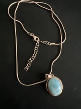 Kette anhänger larimar gebraucht kaufen  Möhnesee