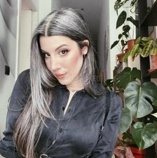 Perucas da moda 13x4 frente de renda peruca de cabelo humano natural para mulheres uso diário em festa comprar usado  Enviando para Brazil