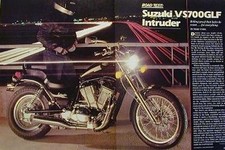 Usado, 1985 SUZUKI 700 VS700GLF INTRUDER motocicleta teste de estrada VS700 GLF comprar usado  Enviando para Brazil