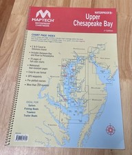 Maptech upper chesapeake for sale  Colonial Beach