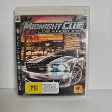 Midnight Club Los Angeles PS3 Playstation 3 com jogos manuais Rockstar, usado comprar usado  Enviando para Brazil