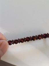 Antyczna Złota broszka z granatami, używany na sprzedaż  PL
