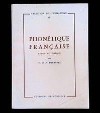 158616 bourciez phonetique d'occasion  France