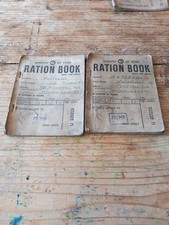 Pair ration books for sale  MALVERN