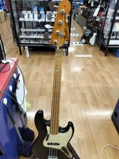 Usado, Baixo elétrico Fender Jazz preto feito nos EUA 1974 vintage corpo sólido comprar usado Usado, Baixo elétrico Fender Jazz preto feito nos EUA 1974 vintage corpo sólido comprar usado  Enviando para Brazil