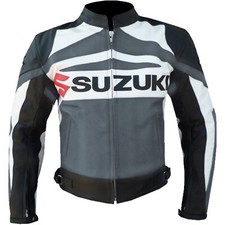 suzuki leather jacket for sale  WATFORD