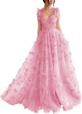 Vestidos de formatura espartilho vestidos de formatura femininos de renda vestido de baile de fadas vestidos de borboleta comprar usado  Enviando para Brazil