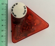 Radio portatile rossa usato  Novara