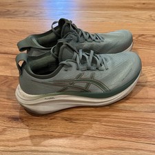 Usado, Tênis de corrida Asics masculino gel Nimbus 27 1011C041 verde tamanho 10 comprar usado  Enviando para Brazil