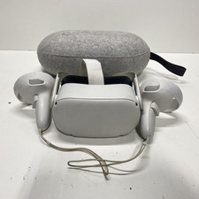 Pacote de console Oculus Quest 2 KW49CM realidade virtual (VR) - Branco NÃO TESTADO  comprar usado  Enviando para Brazil