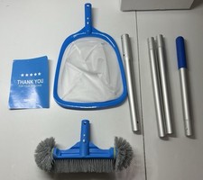 Kit completo de limpeza de piscina TidyMister - 7 peças vassoura escova rede de náilon para piscina comprar usado  Enviando para Brazil
