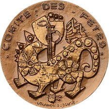 Médaille comité fêtes d'occasion  Lille-