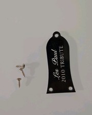 Usado, 2010 Tribute Epiphone Les Paul Truss Rod Cover 2 camadas com parafusos preto  comprar usado Usado, 2010 Tribute Epiphone Les Paul Truss Rod Cover 2 camadas com parafusos preto  comprar usado  Enviando para Brazil