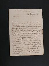 1780 correspondance curé d'occasion  Le Thor