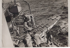 RARO DESTRUIDOR DE TORPEDOS ALIADOS DA SEGUNDA GUERRA MUNDIAL ROBERT CAPA VINTAGE DÉCADA DE 1940 FOTO ORIGINAL 59 comprar usado  Enviando para Brazil