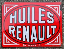 Rare plaque émaillée d'occasion  Cesson