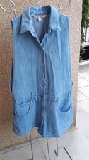 Combinaison short jean d'occasion  Grans
