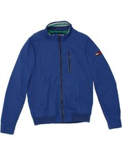 Jaqueta Bombardeiro Masculina Tommy Hilfiger Reino Unido 40 Grande Azul Marinho Nylon BC15, usado comprar usado  Enviando para Brazil