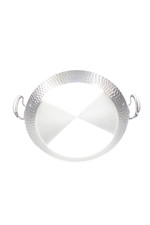 Mauviel Paella aço inoxidável metal martelado cabo redondo panela de paella grande comprar usado  Enviando para Brazil