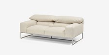 Italian leather sofa for sale  RICHMOND