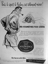 Publicité nylfrance chemise d'occasion  Compiègne