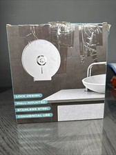 Dispensador de papel higiênico jumbo comercial ferragens de banheiro com janela visível, usado comprar usado  Enviando para Brazil