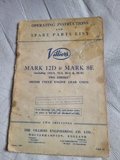 Villiers stroke engines for sale  GILLINGHAM