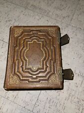 Antique leather embossed for sale  Trenton