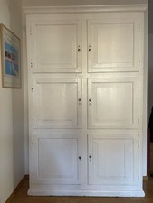 Bauernschrank weiß 205 gebraucht kaufen  München