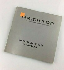 Manuale orologi hamilton usato  Pomigliano d'Arco