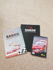 Saker sportscars brochure for sale  BRISTOL