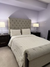 Luxury queen bed for sale  Presto