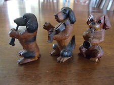 Miniature carved wooddogs for sale  Orange