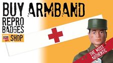 Braçadeiras de tecido (autoadesivas) Action Man Medic, usado comprar usado  Enviando para Brazil