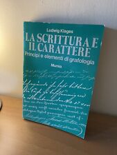 Ludwig klages scrittura usato  Torino