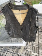 Motorrad echtleder kutte gebraucht kaufen  Oerlinghausen