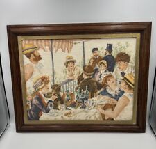 Framed tapestry luncheon for sale  PRESTON